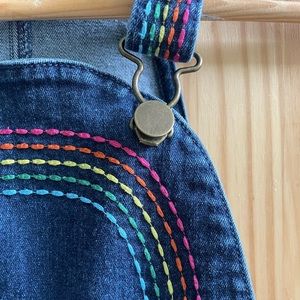 Hanna Andersson Rainbow Overalls